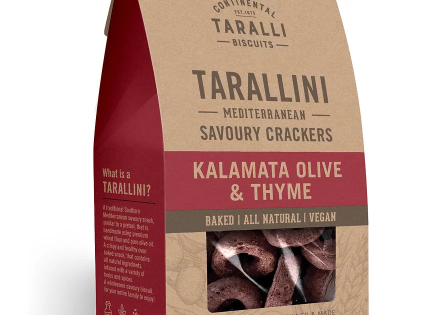 Kalamata Olive & Thyme Tarallini