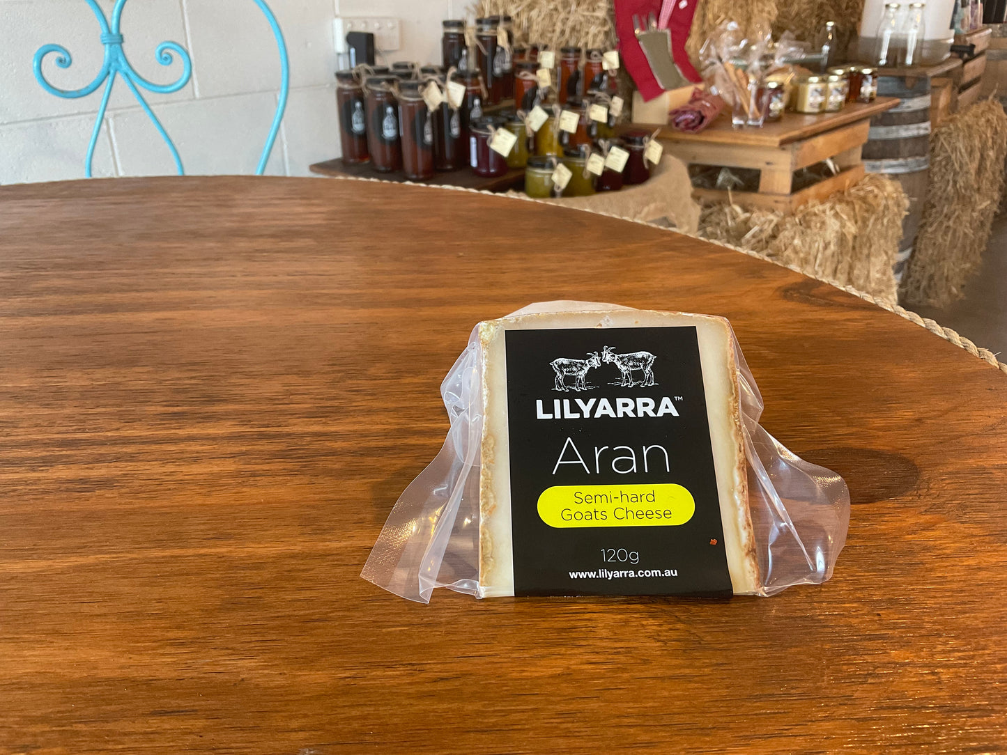 Lilyarra ‘ Aran’ semi-hard goat cheese