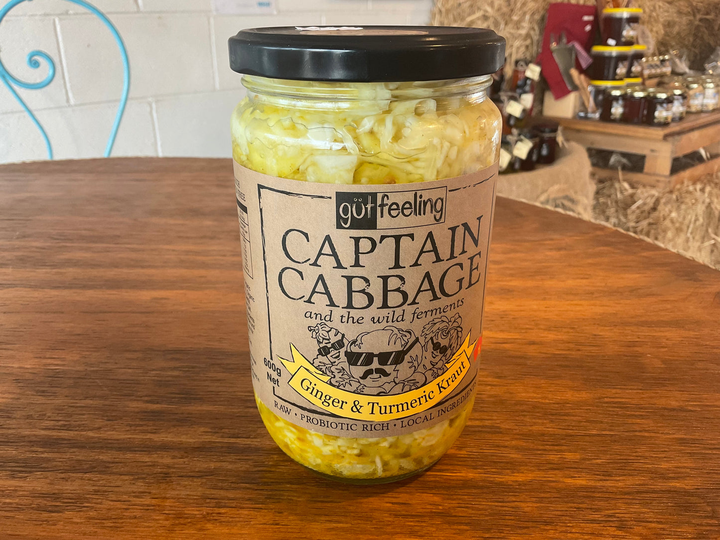 Gut Feeling Ginger & Turmeric Kraut