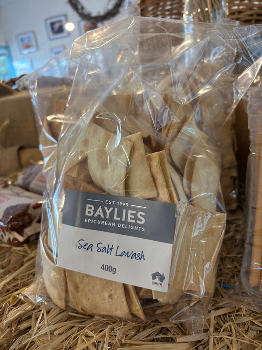 Baylies Sea Salt Lavash – Crisp, Light, and Irresistible
