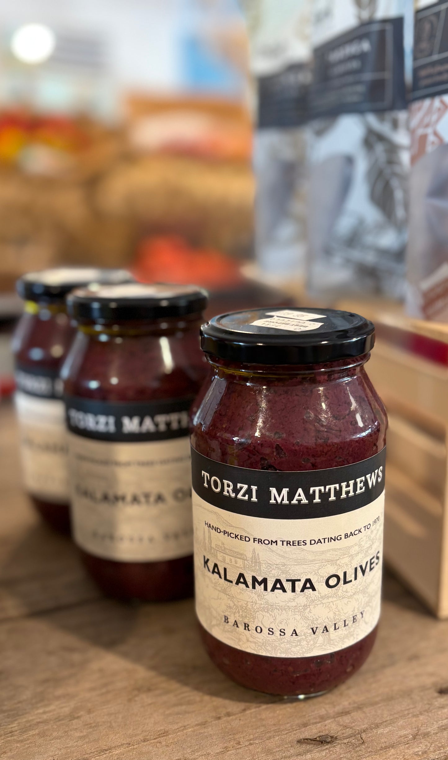 Torzi Matthews Kalamata Olives – Bold, Briny, and Mediterranean Perfection