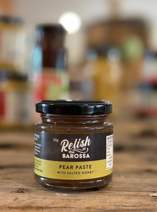 Relish The Barossa Pear Paste with Salted Honey – Delicate, Sweet, and Elegantly Balanced