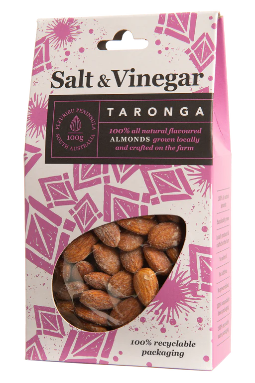 Boxed Salt & Vinegar Almonds