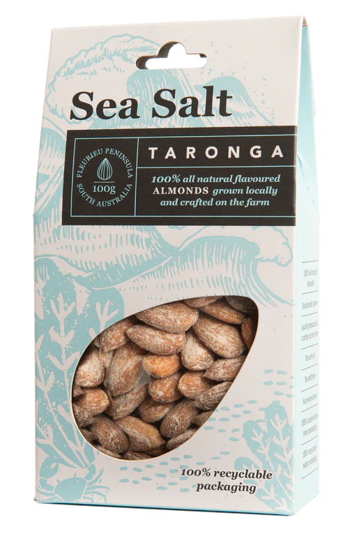 Boxed Sea Salt Almonds