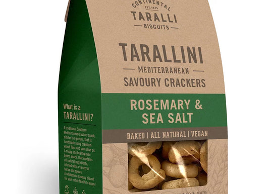 Rosemary & Sea Salt Tarallini