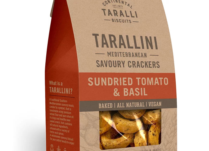 Sundried Tomato & Oregano Tarallini