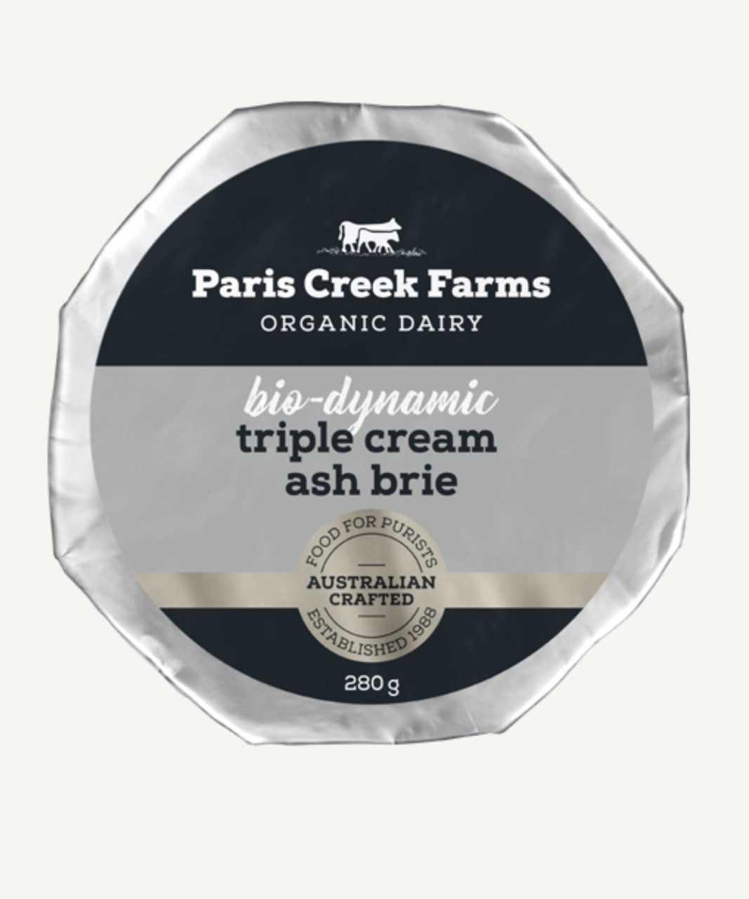 Bio-dynamic Triple Cream Ash Brie